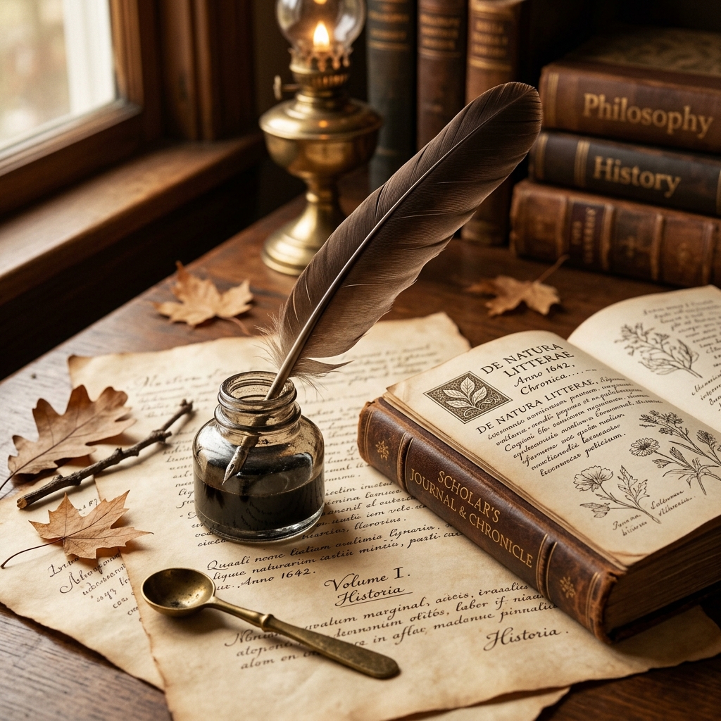 Inkwell and Feather